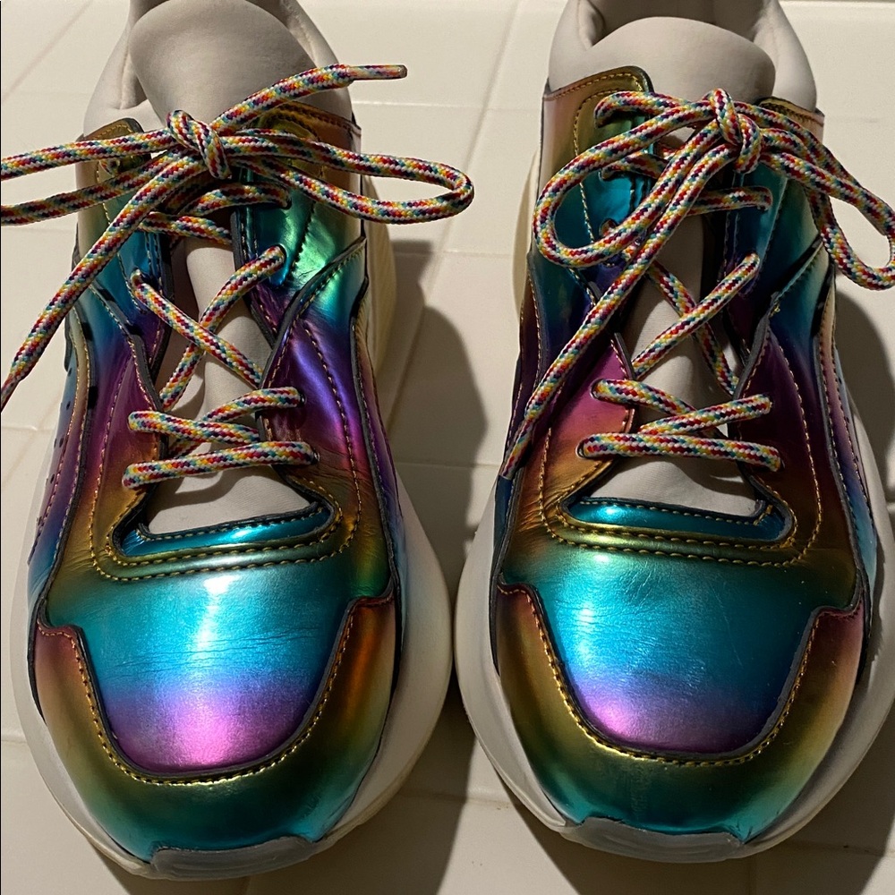 Stella McCarthy Metallic Eclypse Sneakers - Picture 2 of 8